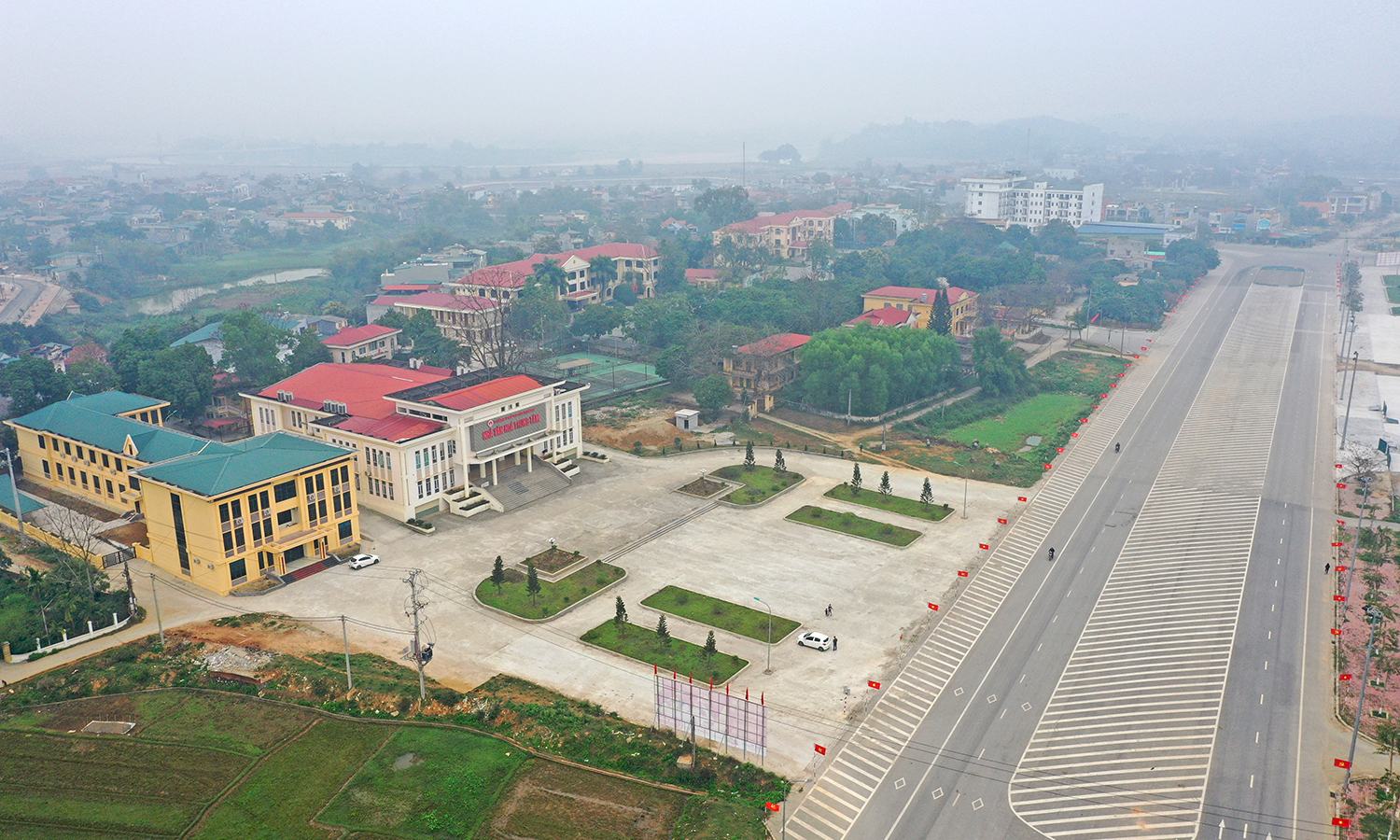Dự án đường giao thông trung tâm hành chính thành phố Tuyên Quang